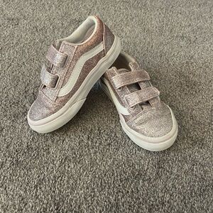 Pink Glitter Vans